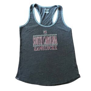 USC Carolina Gamecocks Relaxed Fit Racerback Tank Top -Size Large